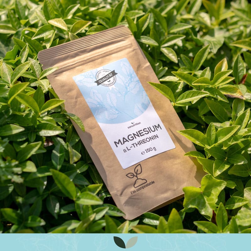Magnesium & L-Threonin Pulver von Sanutrition